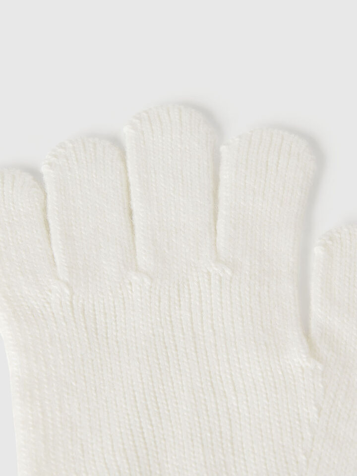 KNITTED GLOVES Junior Boy image number 2